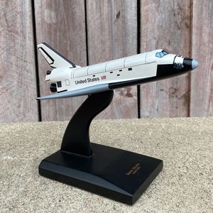 Vintage NASA Wooden Discovery Orbiter Space Shuttle 1/200 Scale Another Museum Q